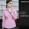 long sleeve pink shirt for women 